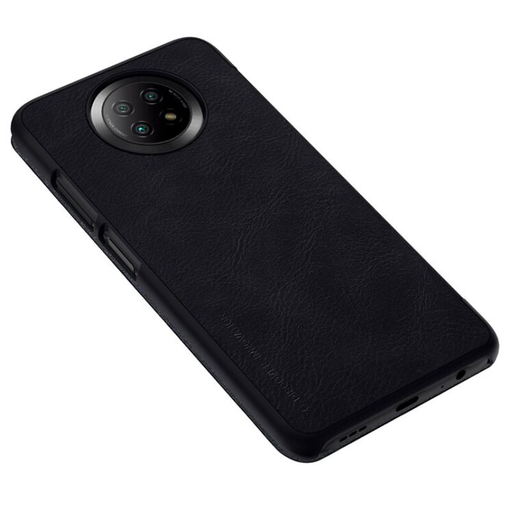 Чехол-книжка NILLKIN Qin Series для Xiaomi Redmi Note 9T - Black: фото 4 из 18