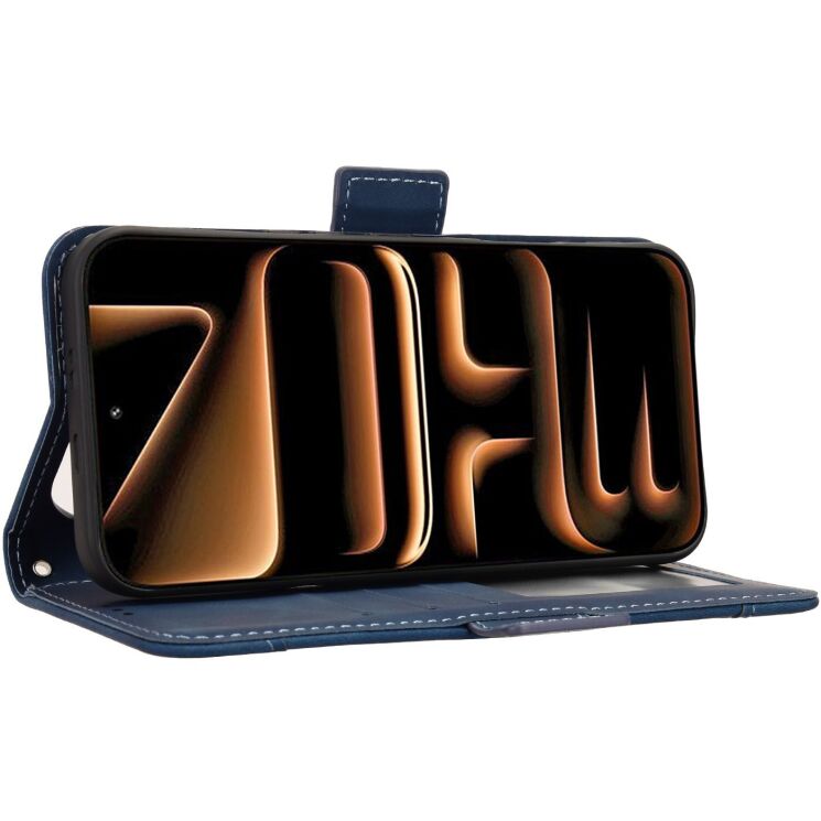 Чехол-книжка с карманами Deexe Wallet Stand для Infinix Note 60 / 60 Pro - Blue (409301L) Чехол-книжка с карманами Deexe Wallet Stand для Infinix Note 60 / 60 Pro - Blue: фото 6 из 15