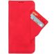 Чохол-книжка з кишеньками Deexe Wallet Stand для Motorola Edge 70 Pro - Red (412003R). Фото 3 з 15