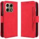 Чохол-книжка з кишеньками Deexe Wallet Stand для Motorola Edge 70 Pro - Red (412003R). Фото 1 з 15