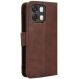 Чехол-книжка с карманами Deexe Wallet Stand для OPPO A6s / A6 - Brown (406603Z). Фото 6 из 15