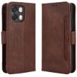Чохол-книжка з кишеньками Deexe Wallet Stand для OPPO A6s / A6 - Brown (406603Z)