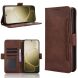 Чехол-книжка с карманами Deexe Wallet Stand для OPPO A6s / A6 - Brown (406603Z). Фото 7 из 15