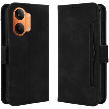 Чехол-книжка с карманами Deexe Wallet Stand для Xiaomi Poco X8 Pro Max - Black: фото 1 из 17