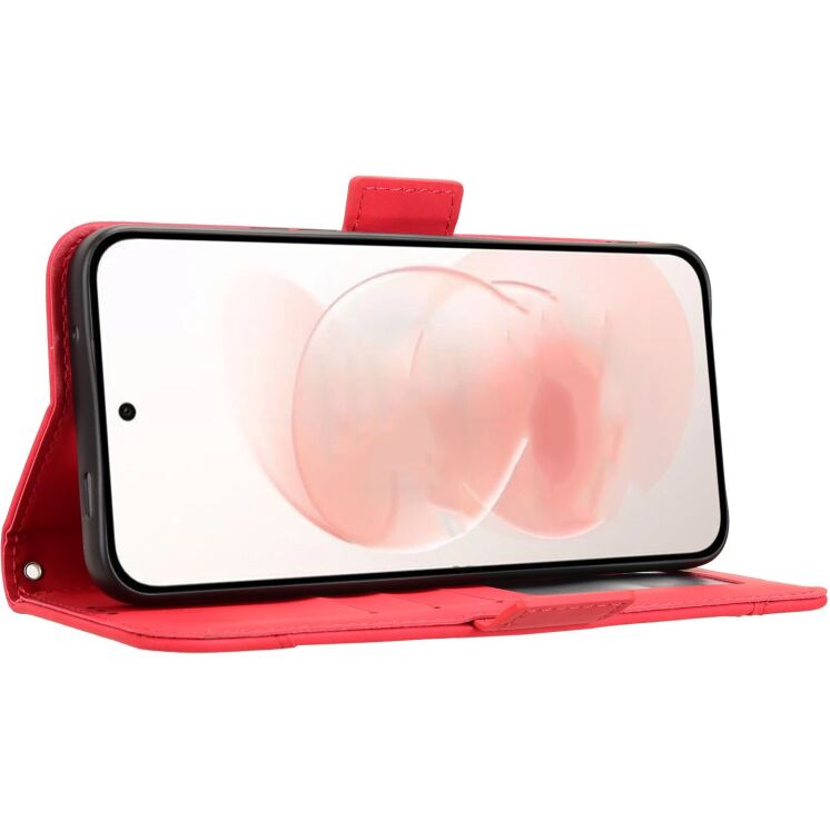 Чохол-книжка з кишеньками Deexe Wallet Stand для Xiaomi Redmi Note 17 Pro Plus - Red (430602R) Чохол-книжка з кишеньками Deexe Wallet Stand для Xiaomi Redmi Note 17 Pro Plus - Red: фото 6 з 8