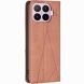 Чохол-книжка з кишеньками UniCase Geometric Pattern для Xiaomi 17T - Brown (408823Z). Фото 3 з 11