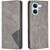 Чехол-книжка с карманами UniCase Geometric Pattern для Xiaomi Poco X8 Pro - Grey: фото 1 из 11