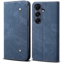 Чехол-книжка с карманами UniCase Jeans Wallet для Samsung Galaxy A57 (A576) - Blue: фото 1 из 7