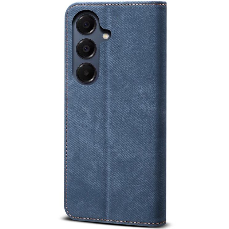 Чохол-книжка з кишеньками UniCase Jeans Wallet для Samsung Galaxy A57 (A576) - Blue: фото 6 з 7