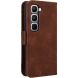Чохол-книжка з кишеньками Deexe Wallet Stand для Infinix Hot 70 Pro - Brown (331102Z). Фото 7 з 15