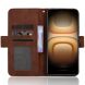 Чохол-книжка з кишеньками Deexe Wallet Stand для Infinix Hot 70 Pro - Brown (331102Z). Фото 5 з 15