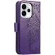 Чехол-книжка с рисунком UniCase Butterfly Pattern для OPPO Reno 15 F/FS - Dark Purple (405840DV). Фото 7 из 8