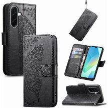 Чехол-книжка с рисунком UniCase Butterfly Pattern для Samsung Galaxy A27 (A276) - Black: фото 1 из 8