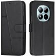 Чехол-книжка с застежкой UniCase Jet Cover для Xiaomi Redmi Note 15 Pro - Black (405225B)