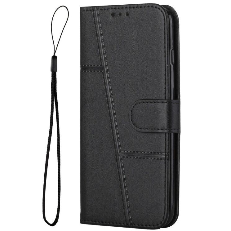 Чехол-книжка с застежкой UniCase Jet Cover для Xiaomi Redmi Note 15 Pro - Black: фото 4 из 10