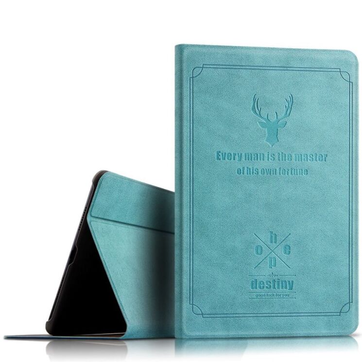Чехол-книжка UniCase Deer Pattern для Huawei MatePad 11 - Blue: фото 5 из 7