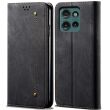 Чехол-книжка UniCase Jeans Wallet для Motorola Edge 50 - Black (361600B)