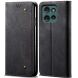 Чехол-книжка UniCase Jeans Wallet для Motorola Edge 50 - Black (361600B). Фото 1 из 6