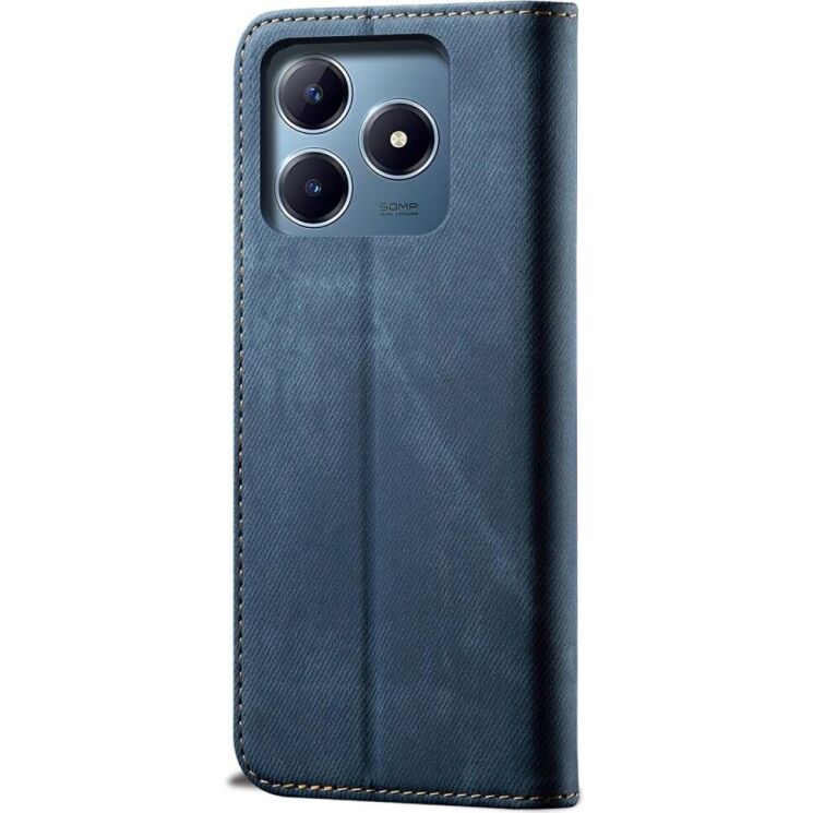 Чехол-книжка UniCase Jeans Wallet для Realme C63 / C61 / Note 60x - Blue: фото 6 из 6