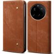 Чехол-книжка UniCase Jeans Wallet для Xiaomi 15 Ultra - Coffee (377323C)