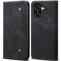 Чехол-книжка UniCase Jeans Wallet для Xiaomi Redmi A5 - Black: фото 1 из 7
