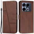 Чехол-книжка UniCase Jet Cover для Infinix Note 40 - Brown (351416Z)
