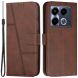 Чехол-книжка UniCase Jet Cover для Infinix Note 40 - Brown (351416Z). Фото 1 из 11