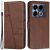 Чехол-книжка UniCase Jet Cover для Infinix Note 40 - Brown: фото 1 из 11