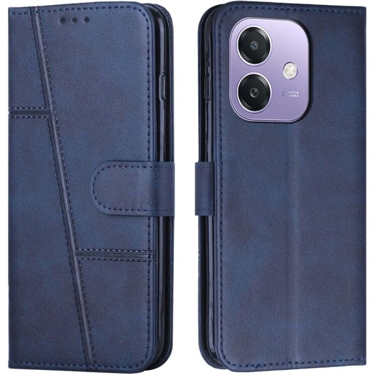 Чехол-книжка UniCase Jet Cover для OPPO A3x / A3 / A40m - Sapphire: фото 1 из 10