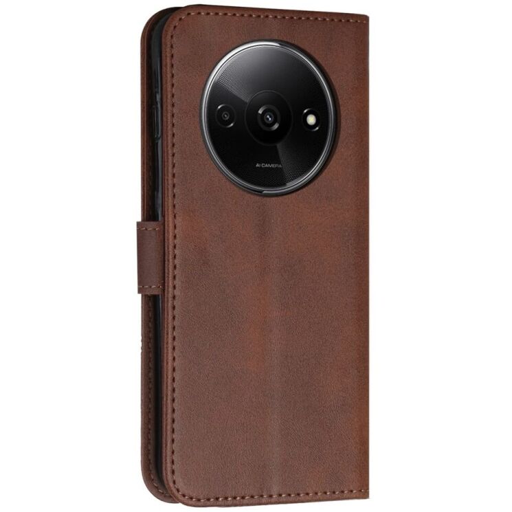 Чехол-книжка UniCase Jet Cover для Xiaomi Redmi A3 - Brown: фото 5 из 11