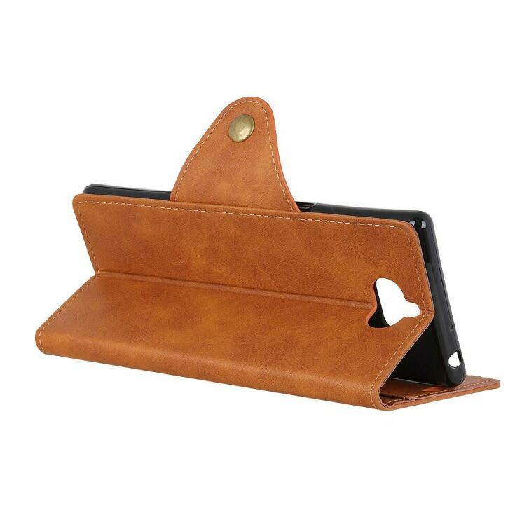 Чехол-книжка UniCase Vintage Wallet для Sony Xperia 10 Plus - Brown: фото 8 из 8