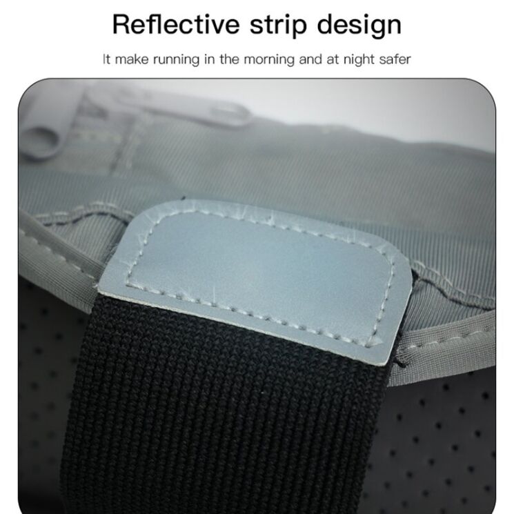 Чехол на руку YESIDO WB12 Armband Bag - Gray: фото 6 из 7