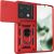 Чехол с защитой камеры Deexe Armor Shield для Motorola Razr Fold - Red: фото 1 из 9