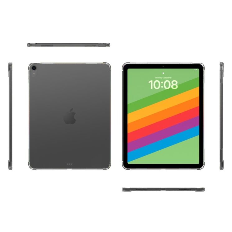 Чехол UniCase Airbag Max для Apple iPad Air 11 M3/M2 (2025/2024) - Transparent: фото 6 из 6
