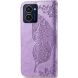 Чехол UniCase Butterfly Pattern для HMD Pulse Pro - Light Purple (354517LV). Фото 4 из 5