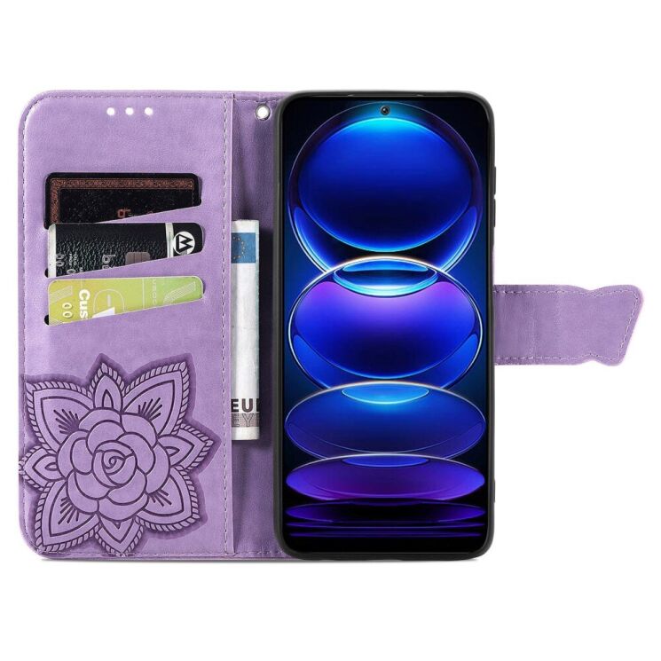 Чехол UniCase Butterfly Pattern для HMD Pulse Pro - Light Purple: фото 2 из 5