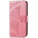 Чехол UniCase Butterfly Pattern для Motorola Moto G75 - Pink (367821P). Фото 5 из 10