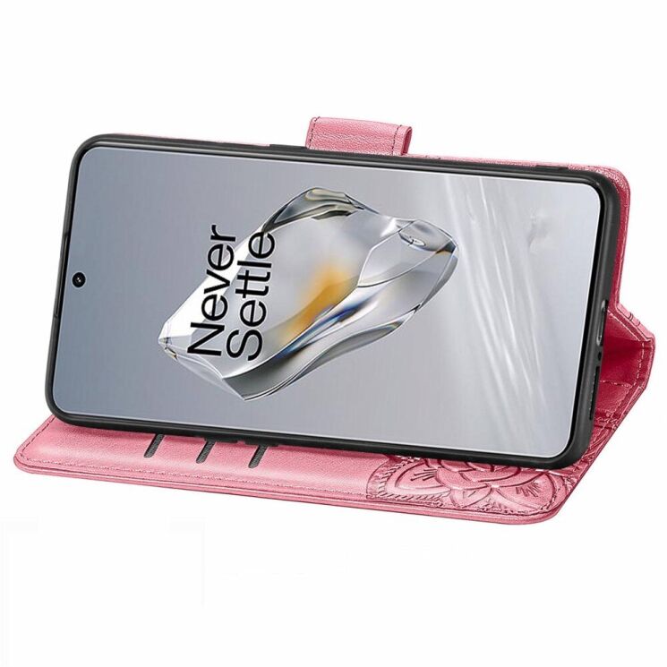Чехол UniCase Butterfly Pattern для OnePlus 12 - Pink: фото 3 из 8