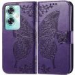 Чехол UniCase Butterfly Pattern для OnePlus Nord N30 SE - Dark Purple (355103DV)