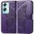 Чехол UniCase Butterfly Pattern для OnePlus Nord N30 SE - Dark Purple: фото 1 из 8