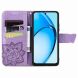 Чехол UniCase Butterfly Pattern для OPPO A60 - Light Purple (357424LV). Фото 2 из 7