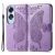 Чехол UniCase Butterfly Pattern для OPPO A60 - Light Purple: фото 1 из 7