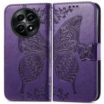 Чохол UniCase Butterfly Pattern для Realme 12 5G - Dark Purple: фото 1 з 8