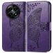 Чехол UniCase Butterfly Pattern для Realme 12 5G - Dark Purple (355905DV). Фото 1 из 8