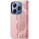 Чехол UniCase Butterfly Pattern для Realme C63 / C61 / Note 60x - Rose Gold (359733RG). Фото 6 из 9