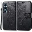 Чехол UniCase Butterfly Pattern для Realme C65 - Black (353931B)