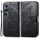 Чехол UniCase Butterfly Pattern для Realme C65 - Black (353931B). Фото 1 из 8