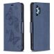 Чехол UniCase Butterfly Pattern для Samsung Galaxy A32 (А325) - Blue (273060L). Фото 2 из 10