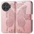 Чехол UniCase Butterfly Pattern для TECNO Spark 20 Pro+ - Rose Gold: фото 1 из 8