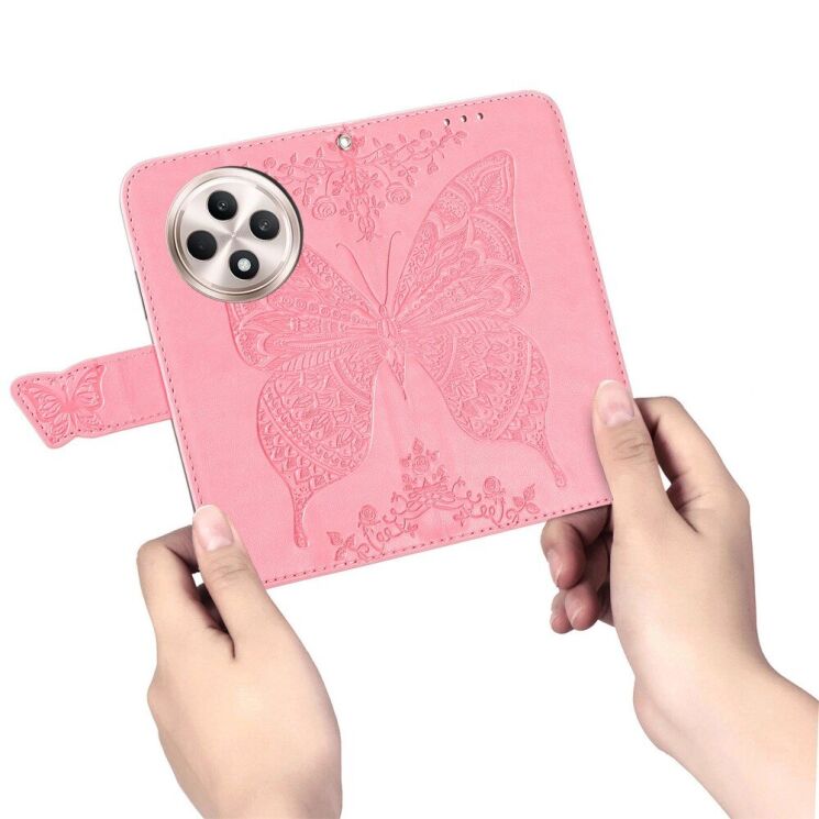 Чехол UniCase Butterfly Pattern для TECNO Spark 30C - Dark Purple: фото 7 из 10